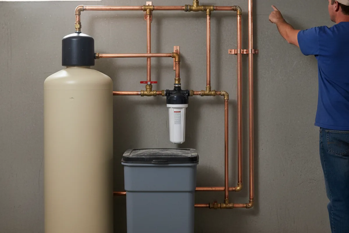 Whole-house water treatment system installed in Port Washington